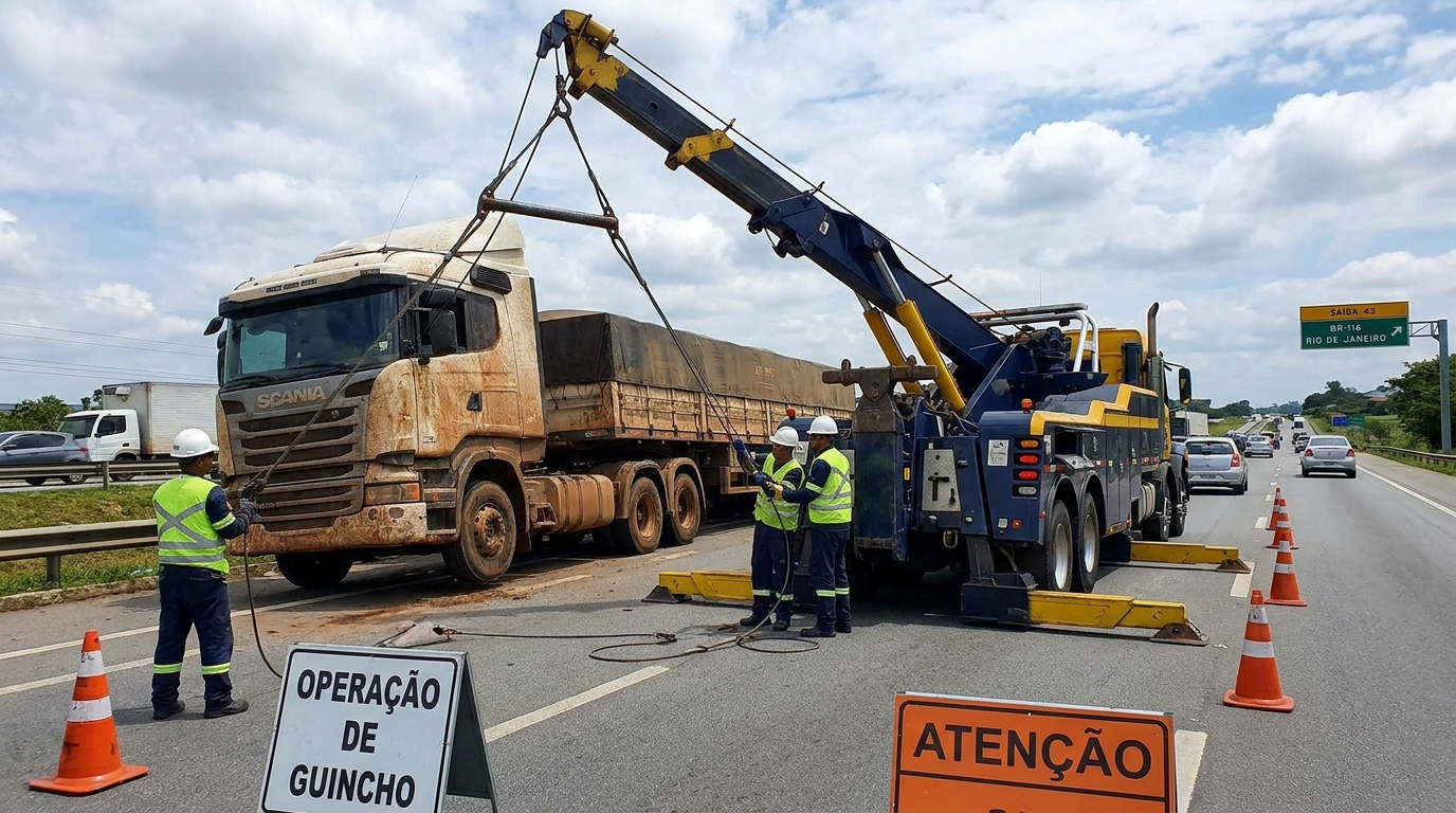Guincho para Caminhão em Suzano‑SP