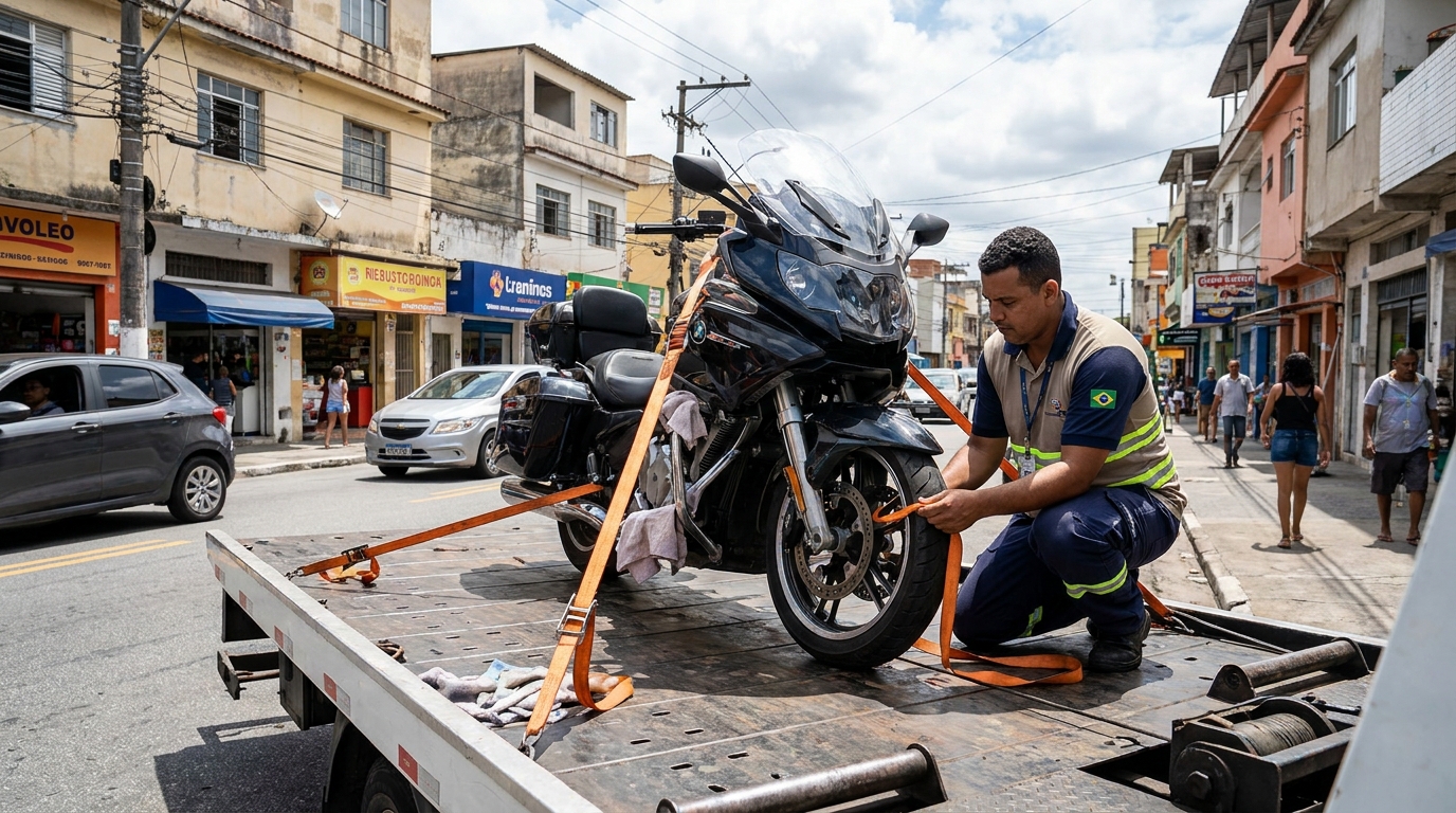 Guincho para Moto em Suzano‑SP