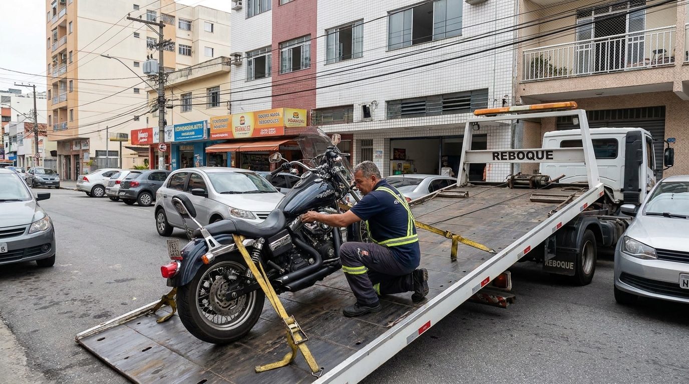 Guincho para Moto em Suzano‑SP