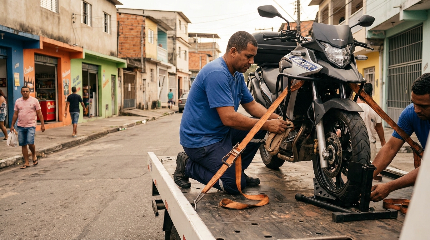 Guincho para Moto perto de mim em Suzano‑SP